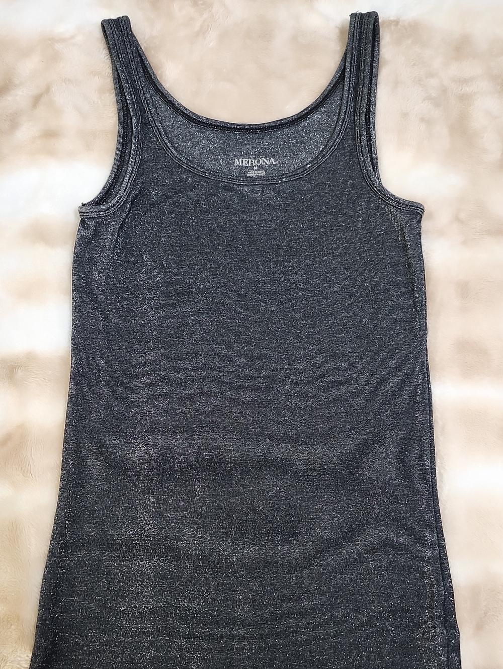 Merona Metallic Shimmer Tank Top